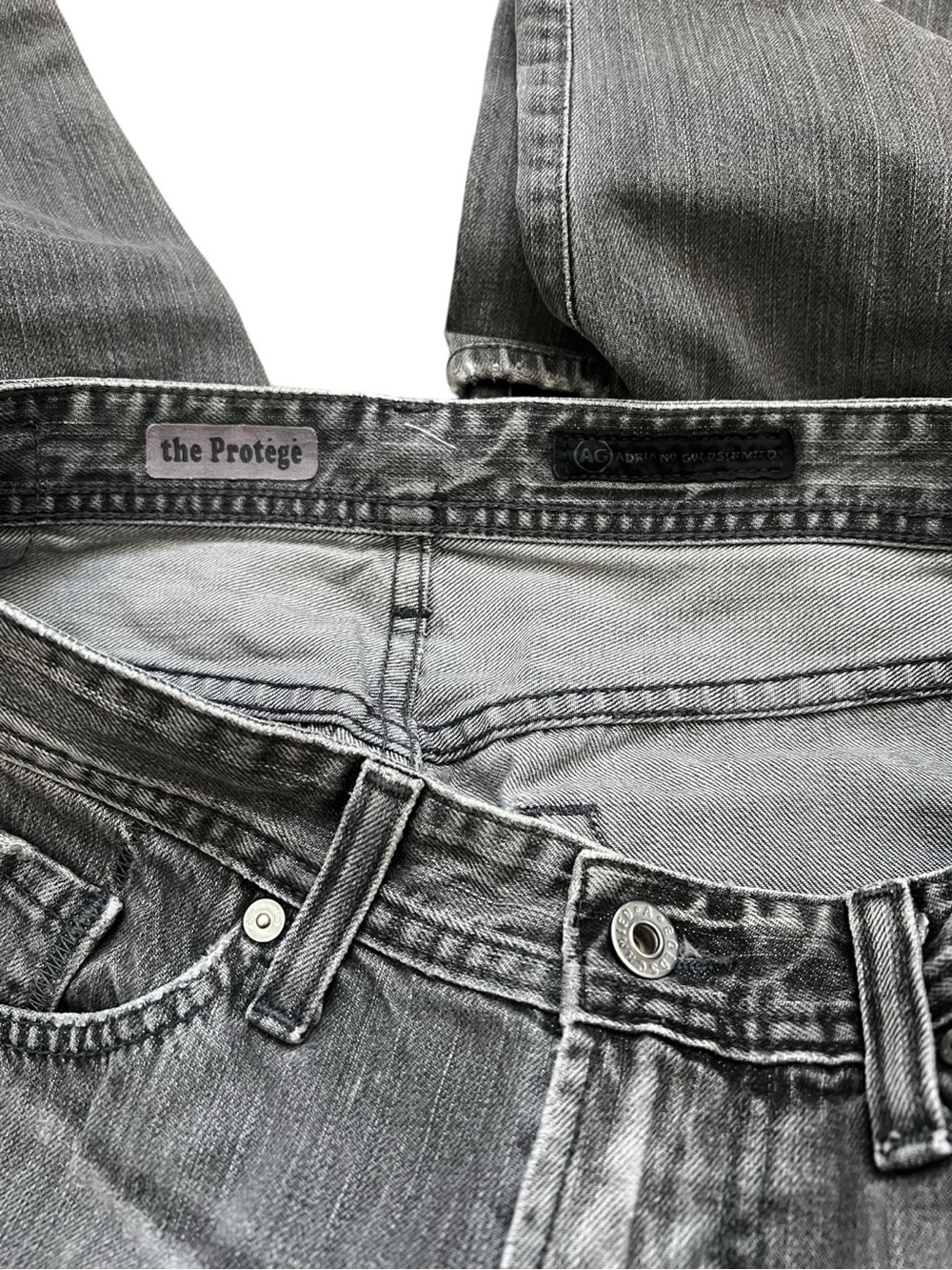 AG Adriano Goldschmied Protege Jeans Men’s Tag 32x32 (Actual 32x30) Gray - Picture 9 of 12